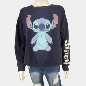 Disney Long Sleeve Pullover Stitch Sweatshirt Size M